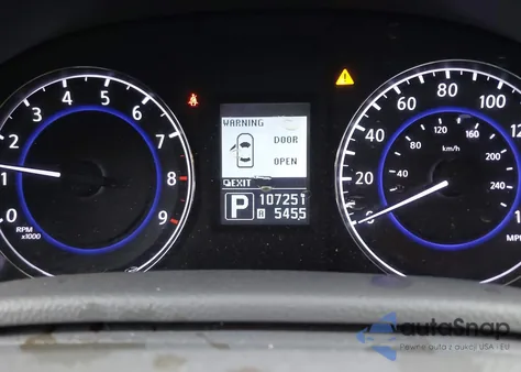 2012 Infiniti G37X z USA, uszkodzony, nr VIN JN1CV6AR4CM977222